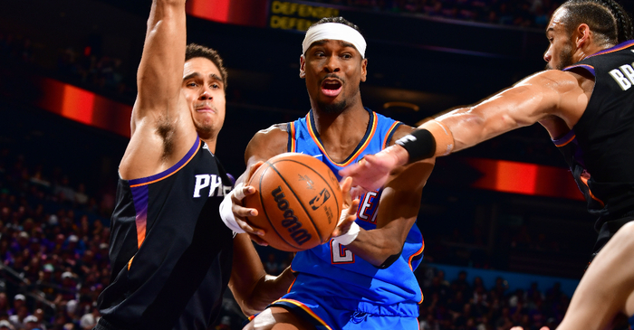 2026世界杯投注官方入口-亚历山大新高42分狄龙33+7 雷霆客场轻取太阳|北京|NBA季后赛|俄克拉荷马雷霆队|菲尼克斯太阳队|狄龙-布鲁克斯_新浪体育_新浪新闻